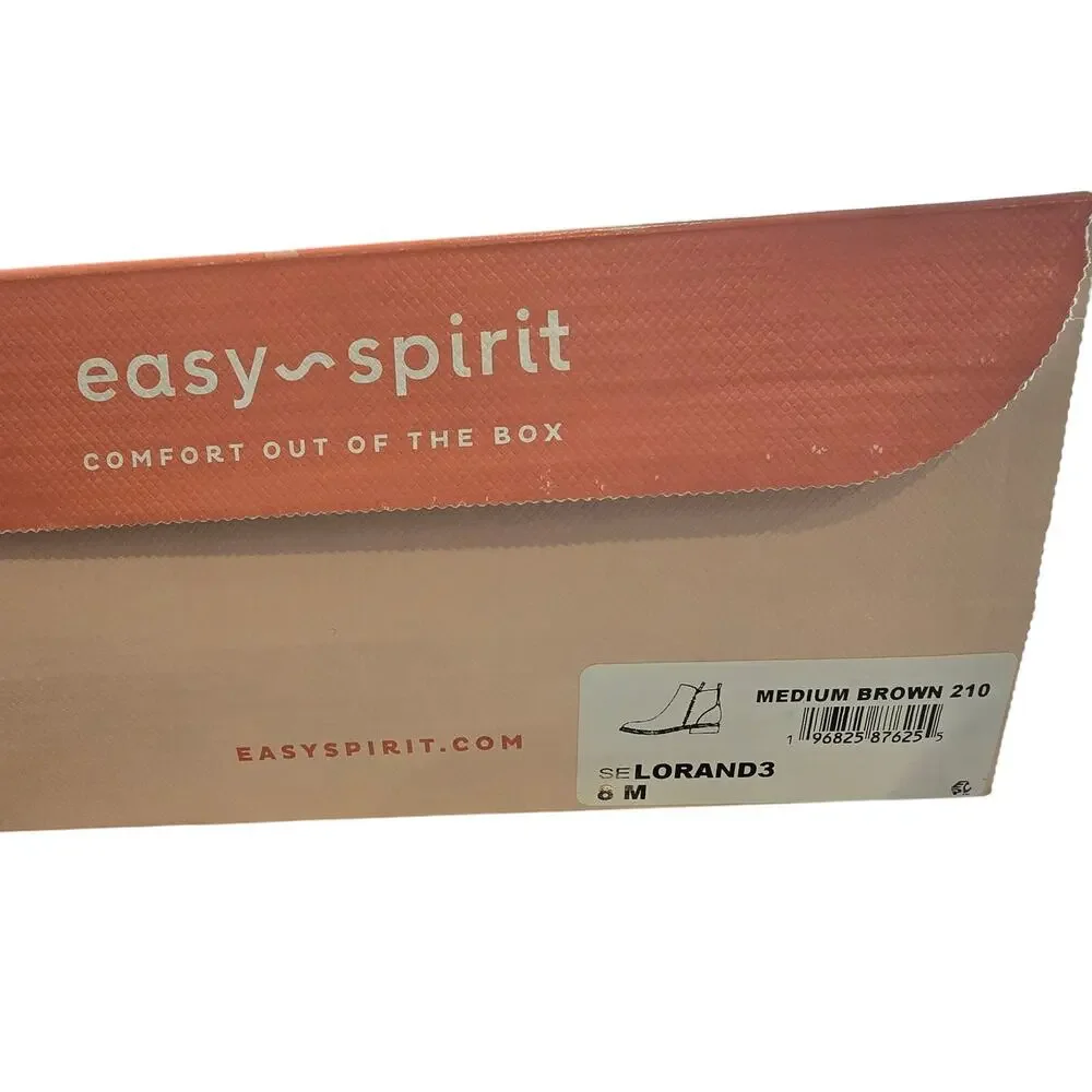 Easy Spirit Lorand Almond Toe Block Heel Casual Booties New Size 8 - Picture 7 of 7